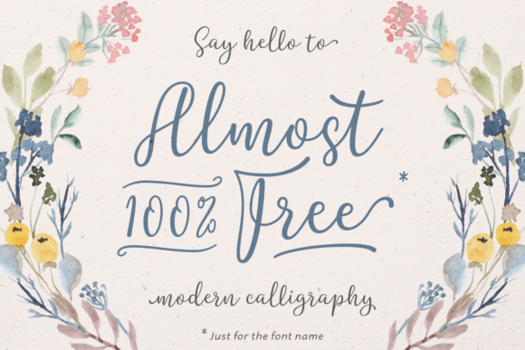 Almost 100 Free Script Handwritten Font for Elegant Branding