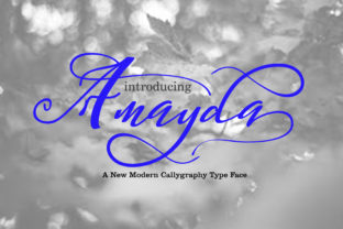 Amayda Font: A Bold Brush Script for Modern Brand Identity