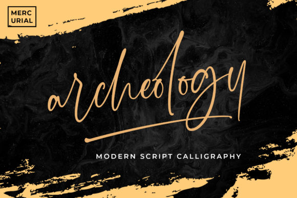 Archeology Font for Confident Promo Campaigns