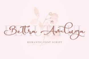 Bettra Amluga: A Sweet Script Handwritten Font for Editorial Charm
