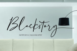 Blackstory: The Bold Script Handwritten Font That Commands Attention