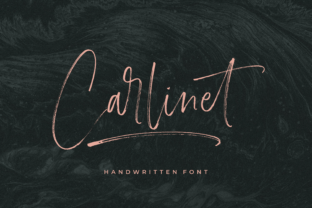 Carlinet: A Sophisticated Script Handwritten Font for Editorial Design