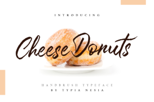 Cheese Donuts Font for Creative Projects