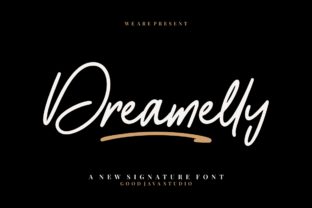 Dreamelly: A Sweet Script Handwritten Font for Editorial Charm