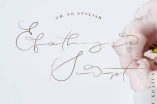 Efothyro: A Modern Script Handwritten Font for Editorial Warmth