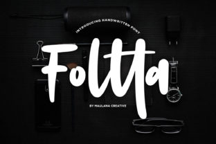 Foltta: A Bold and Beautiful Script Font for Campaign Impact