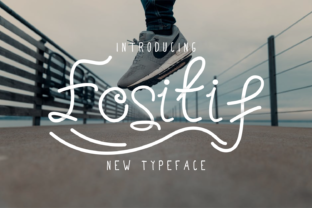 Fositif: A Playful, Modern Script Font for Small Business Branding