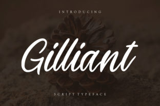 Gilliant Script Handwritten Font for Makers