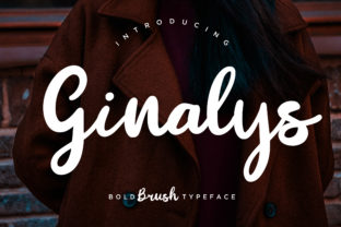 Ginalys: Bold Chunky Script Font for Scroll-Stopping Design