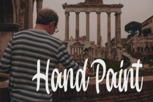 Hand Paint Font for Nostalgic Campaign Design