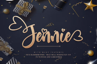 Jennie Script Handwritten Font for Creative Campaigns