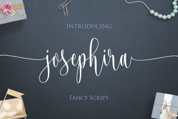Josephira Script Handwritten Font for Personal Branding