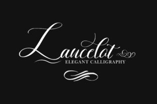 Lancelot: Elegant Script Handwritten Font for Designers