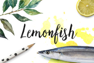 Lemonfish Script Handwritten Font for Creative Campaigns