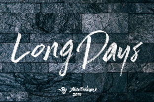 Long Days: The Authentic Brush Script You’ll Reach For First