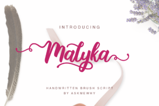 Malyka Script Font for Standout Digital Branding