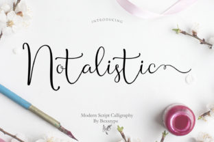 Notalistic Script Handwritten Font for Elegant Branding