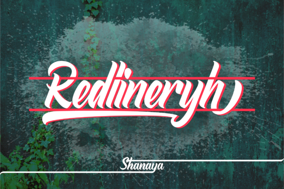 Redlineryh: A Script Handwritten Font That Makes Your Message Feel Human and Unmissable