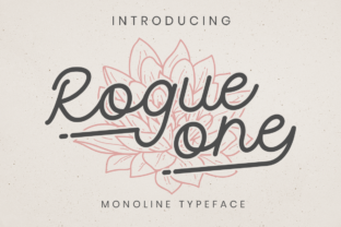Rogue One Font for Elegant Campaign Headlines