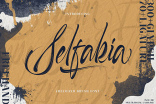 Selfakia: A Bold Script Handwritten Font for Digital Branding