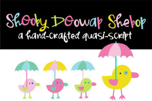 Shooby Doowap Shebop: A Playful Script Handwritten Font for Digital Branding