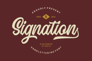 Signation: A Sweet and Cool Script Font for Modern Digital Brands