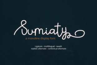 Sumiaty Script Handwritten Font for Warm, Playful Branding